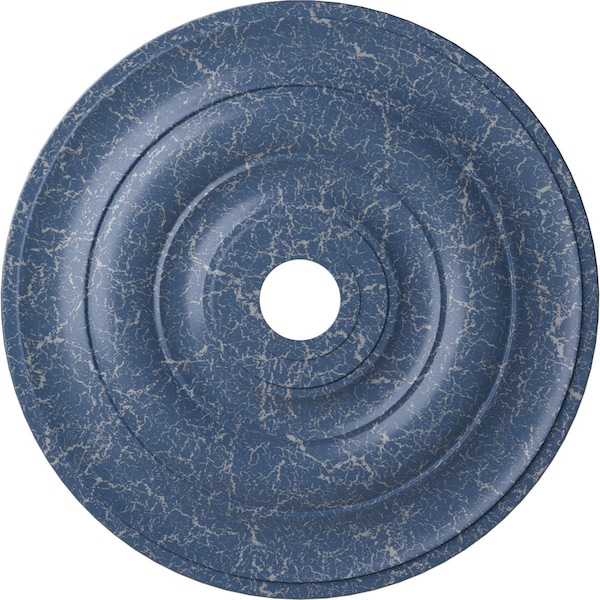 Ekena Millwork Jefferson Ceiling Medallion (Canopies up to 5"), 26 1/2"OD x 3 5/8"ID x 1 1/2"P, Americana Crackle CM26JEAMC - main
